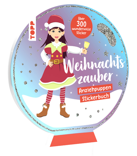 Stickerbuch: Anziehpuppen zum Stickern. Weihnachten - Corinna Arauner