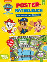 PAW Patrol Poster-R&auml;tselbuch mit Belohnungs-Stickern