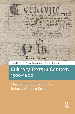 Culinary Texts in Context, 1500&ndash;1800 - 