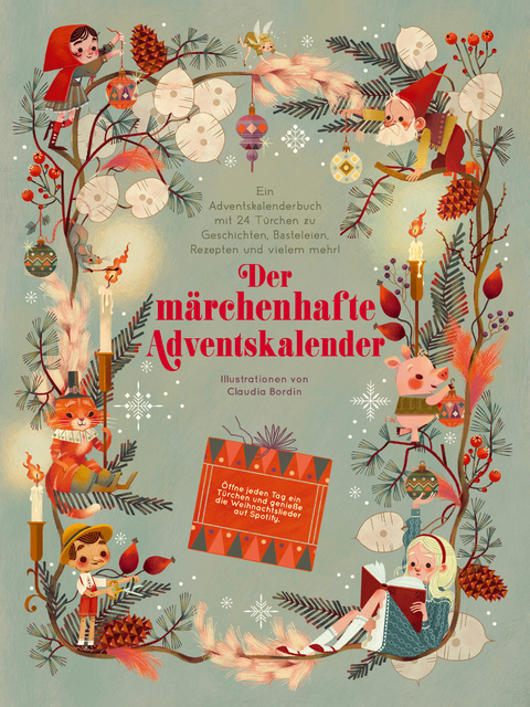 Der märchenhafte Adventskalender. Ein Adventskalenderbuch - 