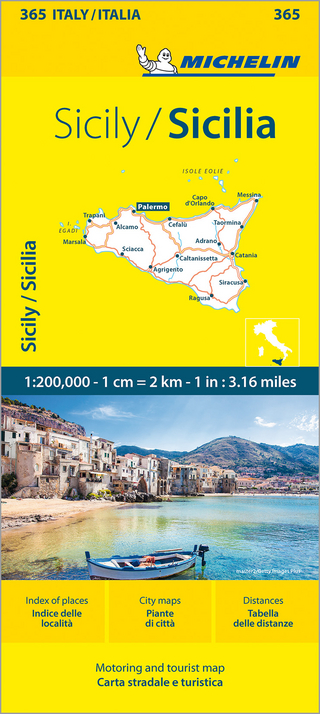 Sicily - Michelin Local Map 365