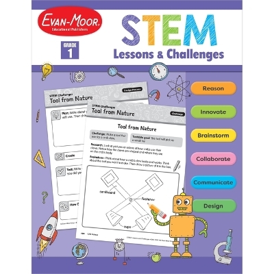 Stem Lessons and Challenges, Grade 1 -  Evan-Moor Educational Publishers