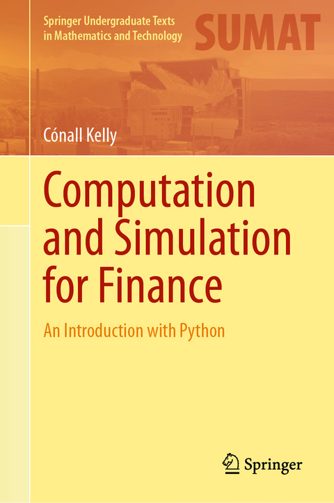Computation and Simulation for Finance - Cónall Kelly