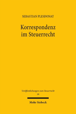 Korrespondenz im Steuerrecht