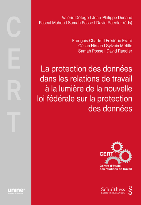 La protection des donn&eacute;es dans les relations de travail &agrave; la lumi&egrave;re de la nouvelle loi f&eacute;d&eacute;rale sur la protection des donn&eacute;es - 