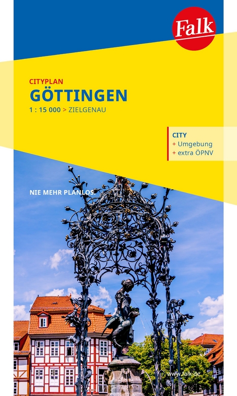 Falk Cityplan G&ouml;ttingen 1:15.000