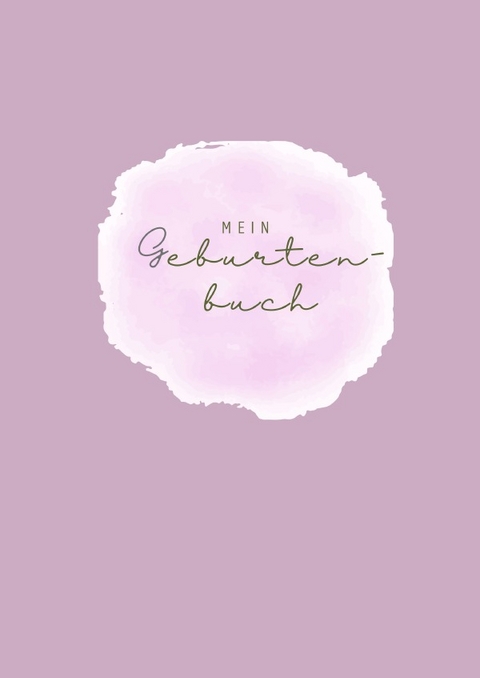 Edition Aroma - Geburtenbuch / Geburtenbuch_Edition_Aroma - K&auml;the K&uuml;ste