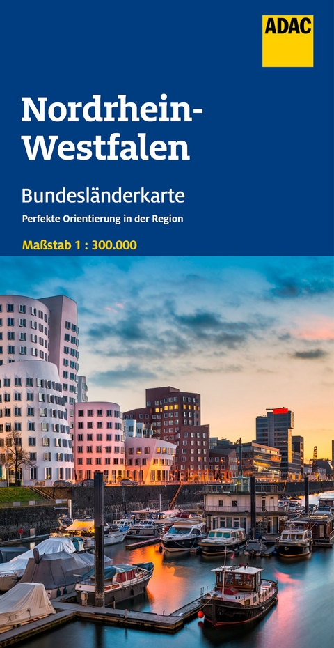 ADAC Bundesl&auml;nderkarte Deutschland 06 Nordrhein-Westfalen 1:300.000