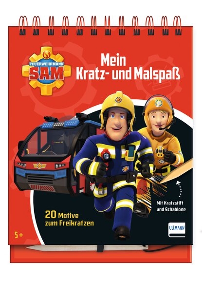 Mein Kratz- und Malspa&szlig; &ndash; Feuerwehrmann Sam - 