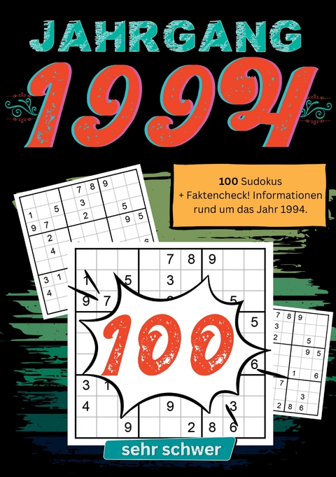 1994- R&auml;tselspa&szlig; und Zeitreise - Sudoku Jahrb&uuml;cher