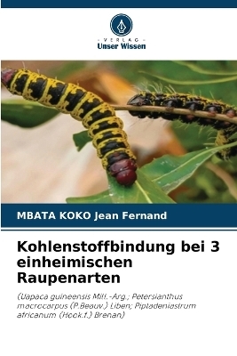 Kohlenstoffbindung bei 3 einheimischen Raupenarten - MBATA KOKO Jean Fernand