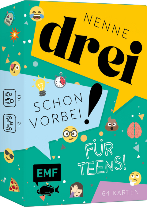Kartenspiel: Nenne drei - schon vorbei! ... f&uuml;r Teens!
