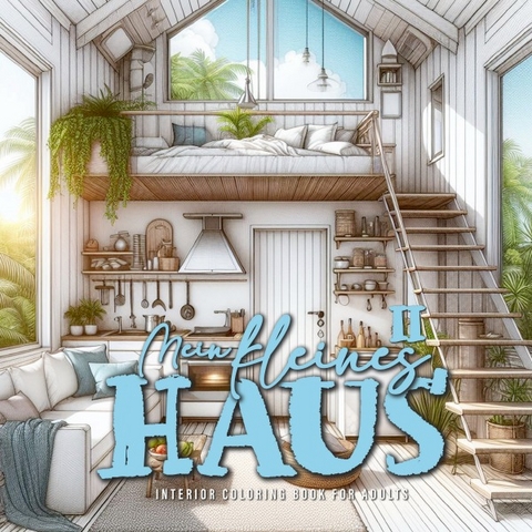 Mein kleines Haus Malbuch f&uuml;r Erwachsene 2 - Monsoon Publishing, Musterst&uuml;ck Grafik