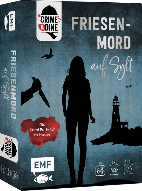 Crime & Dine - Das Krimi-Dinner-Set: Friesenmord auf Sylt -  Paperdice Holding GmbH