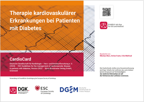 Therapie kardiovaskul&auml;rer Erkrankungen bei Patienten mit Diabetes