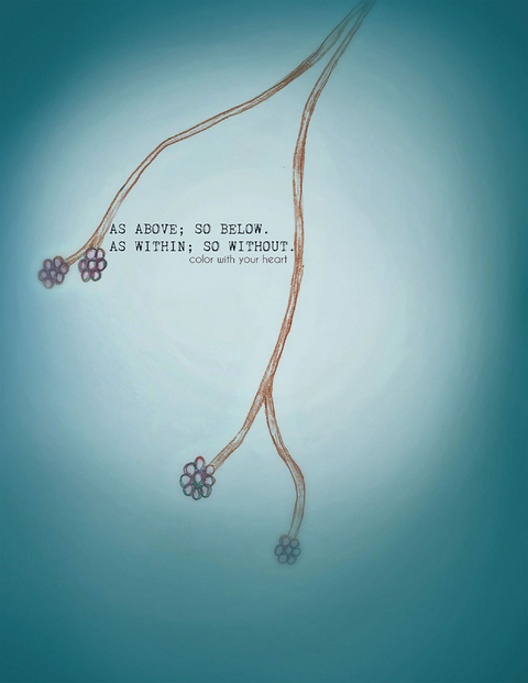 As Above, so Below; as Within, so Without - Hawa Damissa