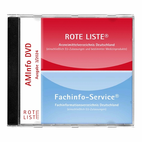 ROTE LISTE&reg; 3/2024 AMInfo-DVD - ROTE LISTE&reg;/FachInfo - Einzelausgabe