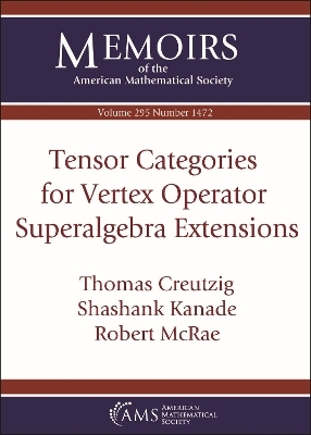 Tensor Categories for Vertex Operator Superalgebra Extensions