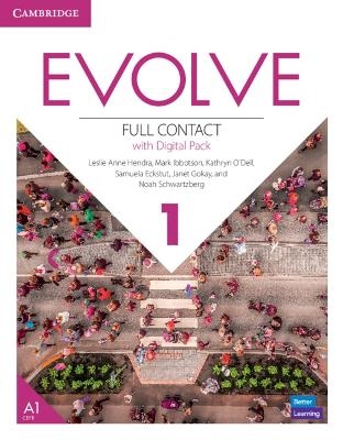 Evolve Level 1 Full Contact with Digital Pack - Leslie Anne Hendra, Mark Ibbotson, Kathryn O'Dell, Samuela Eckstut, Janet Gokay