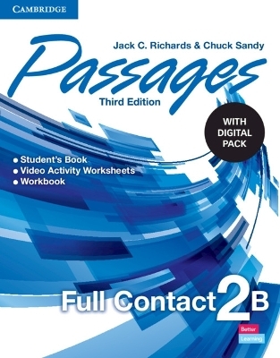 Passages Level 2 Full Contact B with Digital Pack - Jack C. Richards, Chuck Sandy