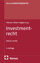 Investmentrecht - Patzner, Andreas; Döser, Achim; Kempf, Ludger J.