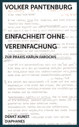 Einfachheit ohne Vereinfachung - Volker Pantenburg