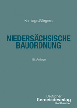 Nieders&auml;chsische Bauordnung - Oliver Kamlage, Ann-Katrin Lehrke