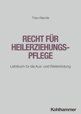 Recht f&uuml;r Heilerziehungspflege - Theo Kienzle