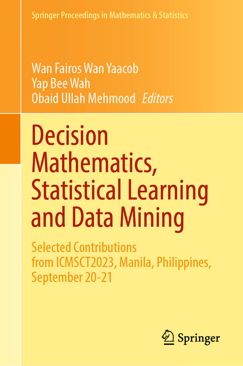 Decision Mathematics, Statistical Learning and Data Mining - 