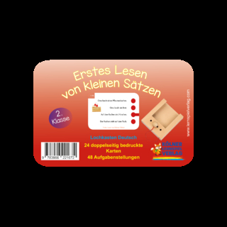 Erstes Lesen von keinen Sätzen