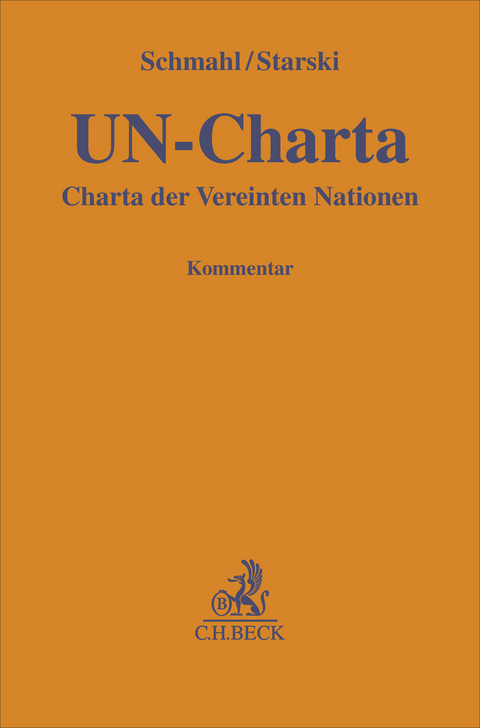 Die Charta der Vereinten Nationen. UN-Charta - 