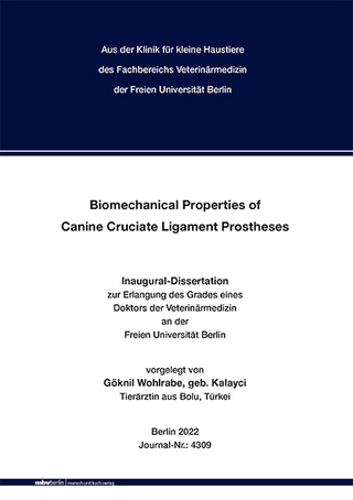 Biomechanical Properties of Canine Cruciate Ligament Prostheses