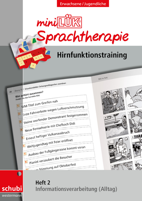 miniLÜK-Sprachtherapie - Hirnfunktionstraining -  Steiner,  Zöllner