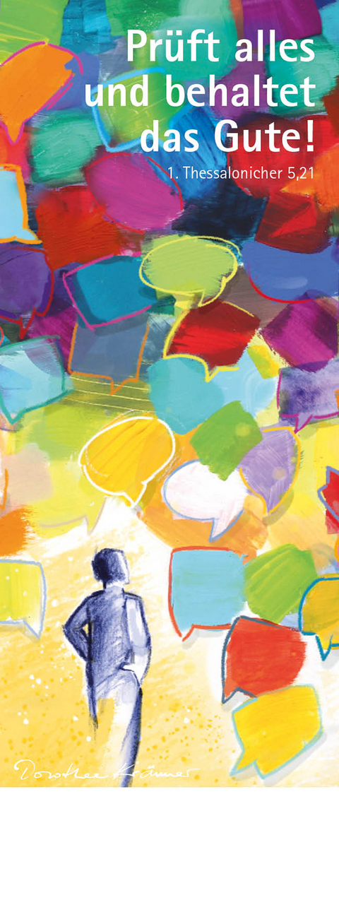 Jahreslosung 2025 - Freiraum - Lesezeichen