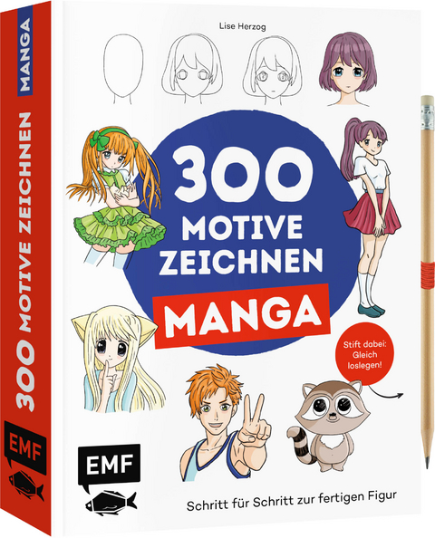 300 Motive zeichnen &ndash; Manga - Lise Herzog