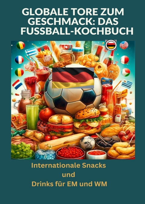 Globale Tore zum Geschmack: Das Fu&szlig;ball-Kochbuch: Fu&szlig;ballfest der Aromen: Internationale Snacks & Getr&auml;nke f&uuml;r EM und WM &ndash; Ein kulinarisches Reisebuch - Ade Anton