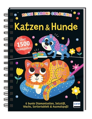 Magic Diamond Colouring – Katzen & Hunde