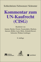 Kommentar zum UN-Kaufrecht (CISG) - Schroeter, Ulrich G.
