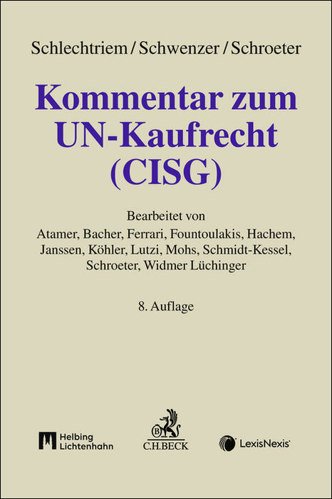 Kommentar zum UN-Kaufrecht (CISG) - 