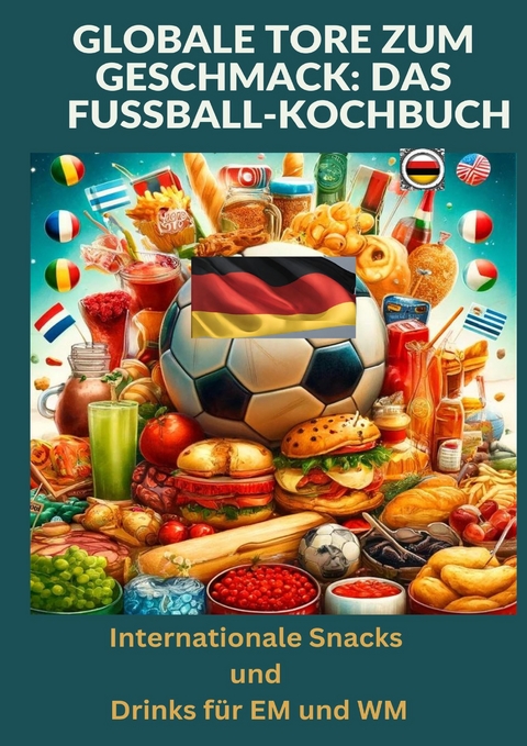 Globale Tore zum Geschmack: Das Fu&szlig;ball-Kochbuch: Fu&szlig;ballfest der Aromen: Internationale Snacks & Getr&auml;nke f&uuml;r EM und WM &ndash; Ein kulinarisches Reisebuch - Ade Anton