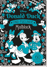 Disney Donald Duck und Freunde: Malblock: &uuml;ber 60 entenstarke Motive zum Ausmalen! -  Panini