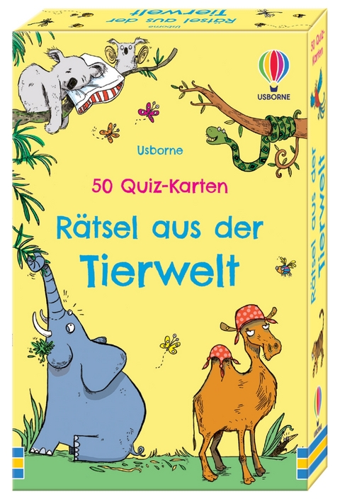 50 Quiz-Karten: R&auml;tsel aus der Tierwelt