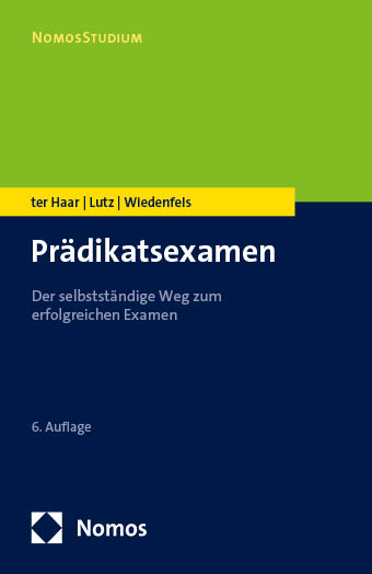 Pr&auml;dikatsexamen - Philipp ter Haar, Carsten Lutz, Matthias Wiedenfels