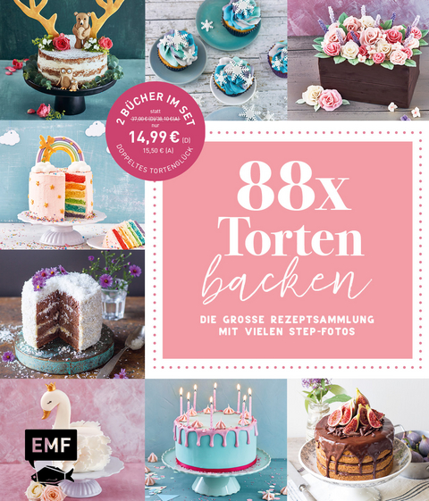 88 x Torten backen &ndash; Die gro&szlig;e Rezeptsammlung mit vielen Step-Fotos