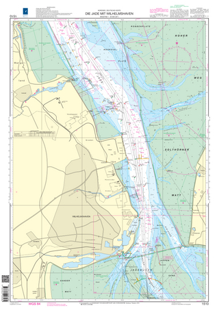 Die Jade mit Wilhelmshaven