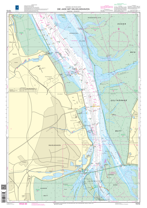 Die Jade mit Wilhelmshaven - 