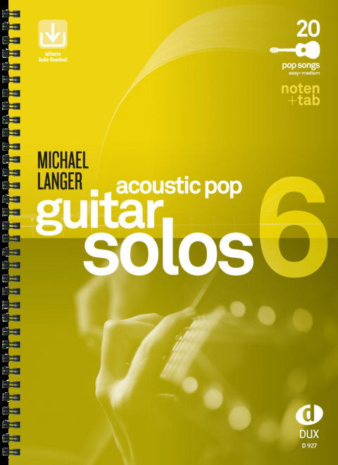 Acoustic Pop Guitar Solos 6 - Michael Langer