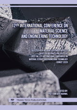12th International Conference on Material Science and Engineering Technology - 