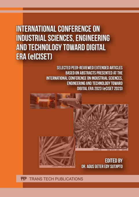 International Conference on Industrial Sciences, Engineering and Technology toward Digital Era (eICISET) - 