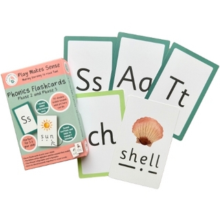 Phonics Flashcards - Phase 2 and Phase 3
